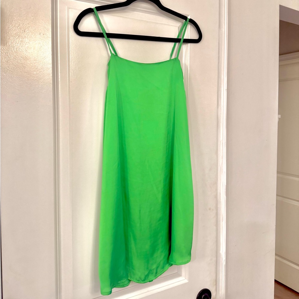 NWT- XS Green Mini Dress